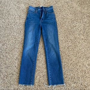 Madewell vintage straight denim